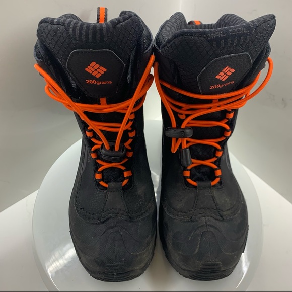 Columbia 200 Grams Size 4 US Womens Snow Boots Black Waterproof - Picture 7 of 12
